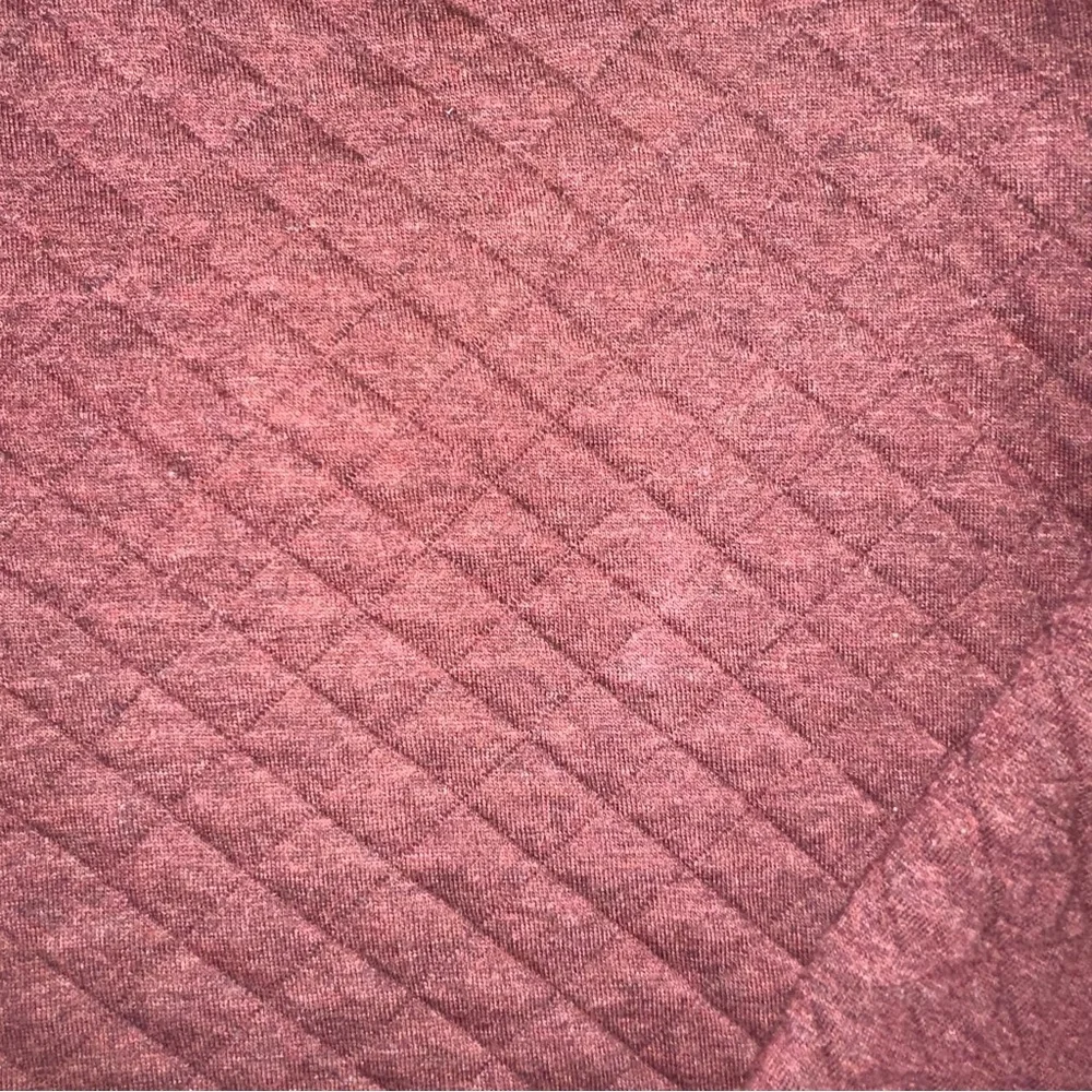 Patagonia Organic Cotton Quilt Snap-T Pullover Women’s Size Medium Dark Ruby - Picture 5 of 15